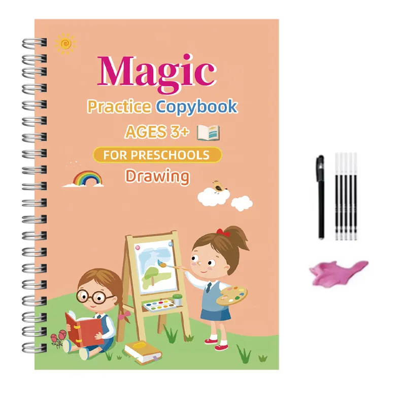 Magic Practice Copybook &Pen for Preschools Kids - Image 6