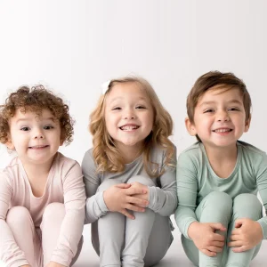 2026 Bamboo Fiber Toddler Kids Pajama Sets For 9M-7T Boy/ Girl