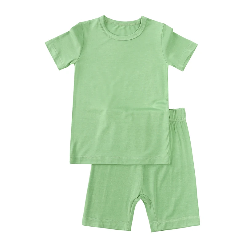 2026 Bamboo Fiber Toddler Kids Pajama Sets For 9M-7T Boy/ Girl - Image 19