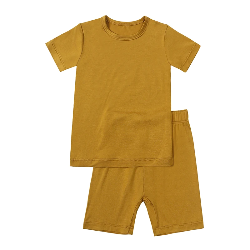 2026 Bamboo Fiber Toddler Kids Pajama Sets For 9M-7T Boy/ Girl - Image 10